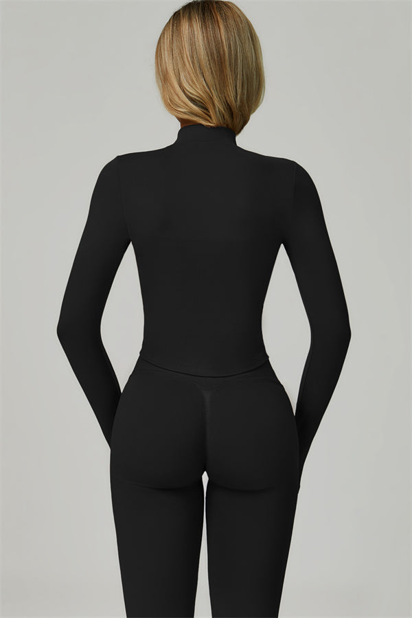 The Empower Jacket Sports Bra Leggings 3-Piece Set