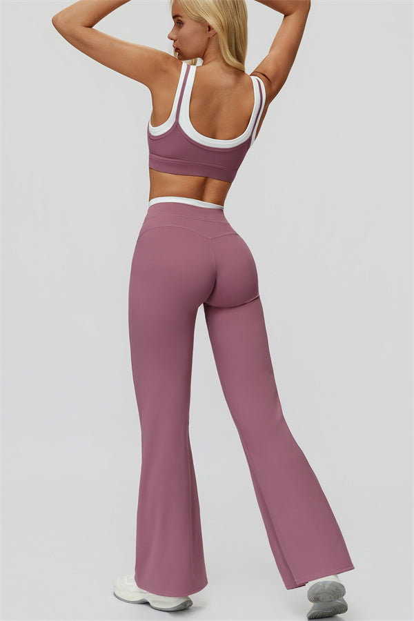 The Canyon Sports Bra Flared Leggings 2-Piece Set