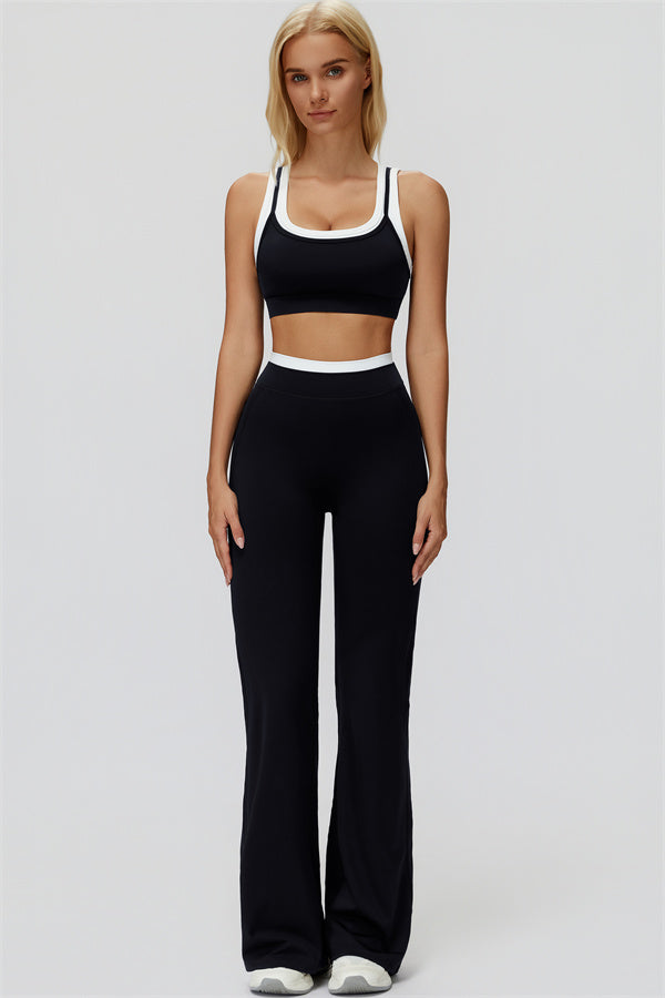 The Canyon Sports Bra Flared Leggings 2-Piece Set