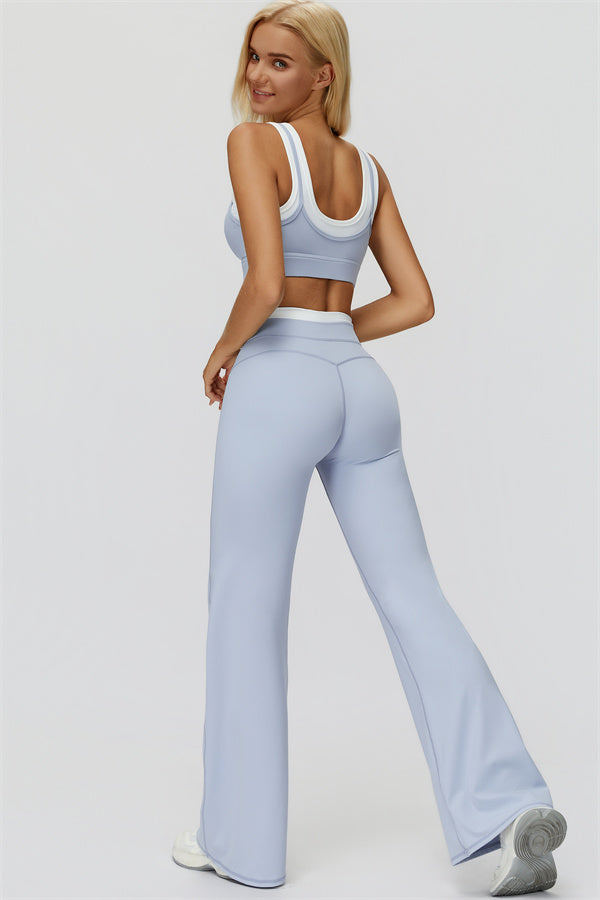 The Canyon Sports Bra Flared Leggings 2-Piece Set