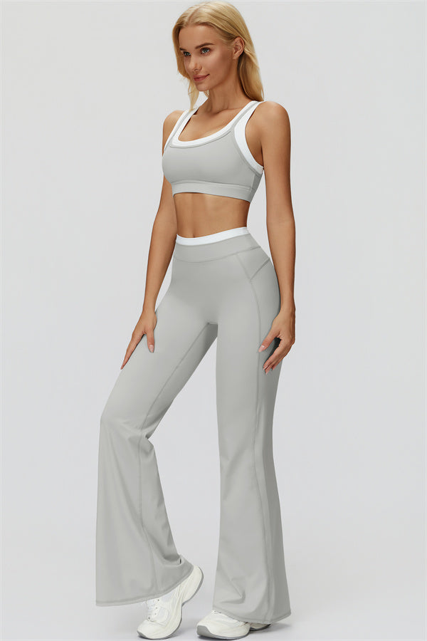 The Canyon Sports Bra Flared Leggings 2-Piece Set