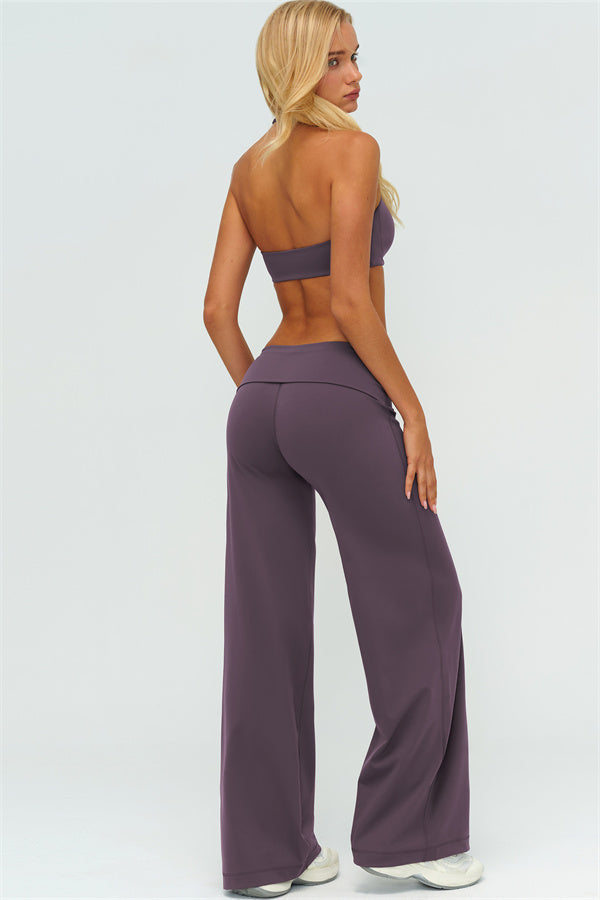 The Twirl Sports Bra Straight Leg Pants 2-Piece Set