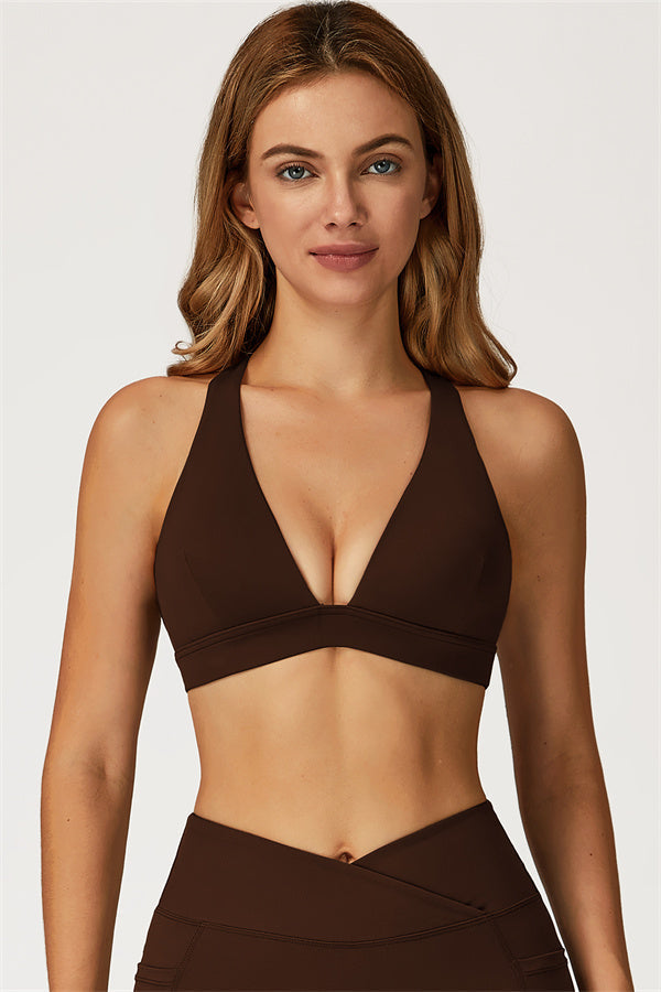 The Glacier Sports Bra Flared Leggings 2-Piece Set