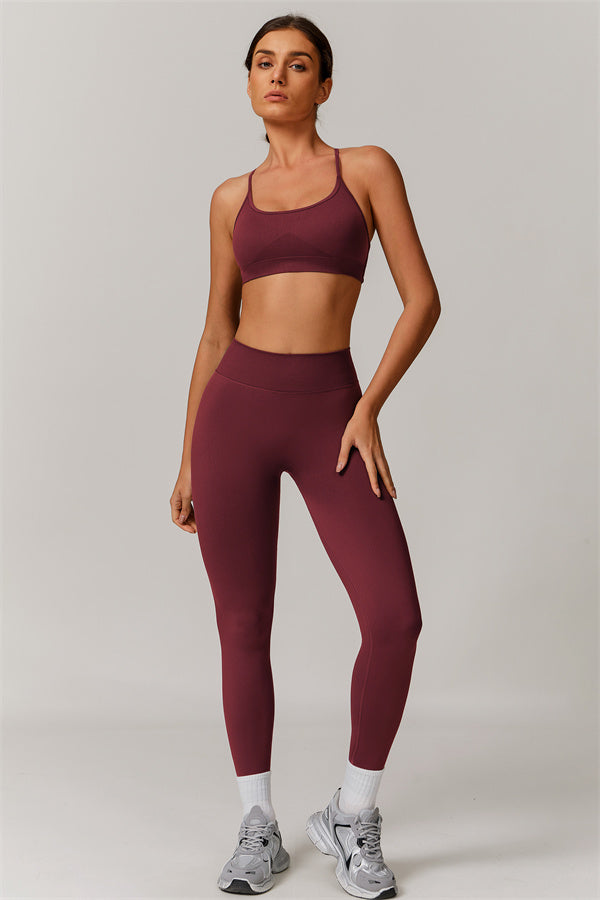 The Nova Luxe Sports Bra Leggings 2-Piece Set